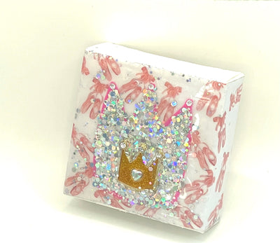 Ballet Crown - Pink - Swarovski Crystals