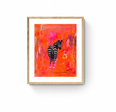 ART PRINT - ORANGE SASSY