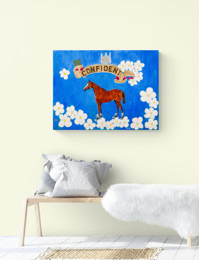ART PRINT -LOVE IS TO SADDLE UP MY HORSE